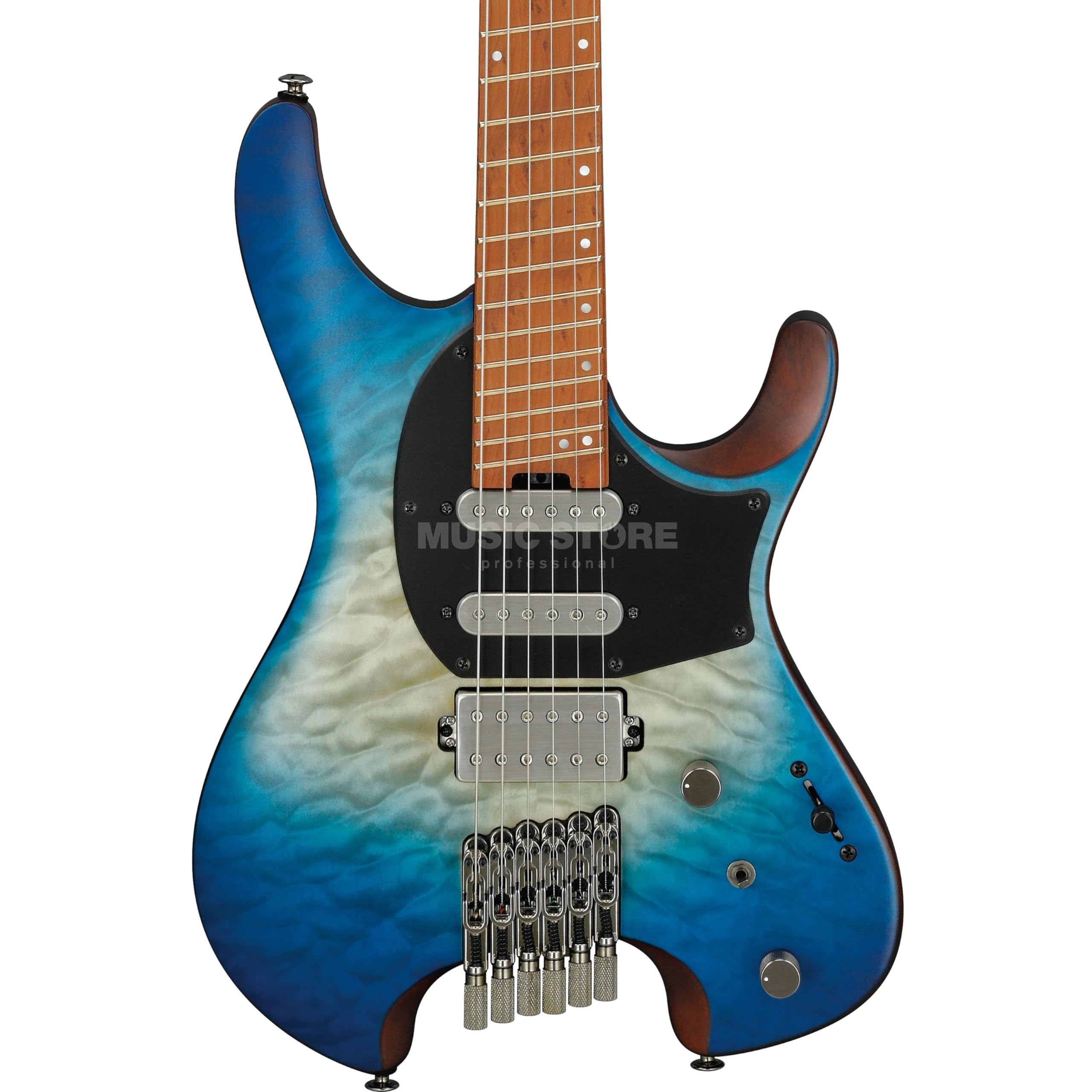 Amazon | Ibanez / QX54QM-BSM Blue Sphere Burst Matte